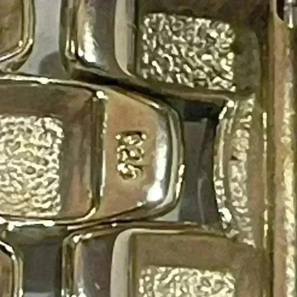 NIB Ecclissi 925 Sterling Silver 32696 Quartz Watch 35mm White Dial - Picture 5 of 12